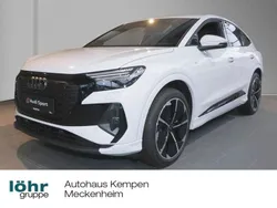 Gletscherweiß metallic Gebraucht 2024 Audi Q4 Sportback e-tron S-Line SUV | 59.990 € (Fairer Preis)