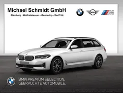 Alpinweiß uni Gebraucht 2021 BMW 520 M Sport Kombi | 36.990 € (Etwas zu teuer)
