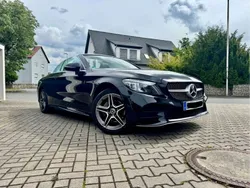 Schwarz Gebraucht 2019 Mercedes C180 AMG line Cabrio | 28.500 € (Fairer Preis)