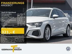 Gletscherweiß metallic Gebraucht 2020 Audi A3 S-Line Limousine | 22.460 € (Fairer Preis)