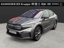 Grau Gebraucht 2024 Skoda Enyaq iV SportLine SUV | 37.890 € (Teuer)