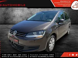 Schwarz Gebraucht 2015 VW Sharan Trendline Van / Kleinbus | 9.500 € (Guter Preis)