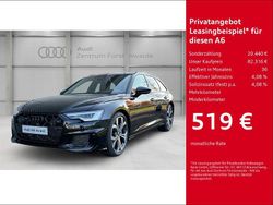 Schwarz Neu 2024 Audi A6 S-Line Kombi | 82.316 €