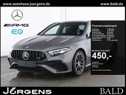 Grau metalliclack mountaingrau Gebraucht 2024 Mercedes A35 AMG AMG Limousine | 47.290 € (Fairer Preis)
