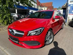 Jupiterrot unilack Gebraucht 2018 Mercedes CLA180 Shooting Brake AMG line Kombi | 19.950 € (Fairer Preis)
