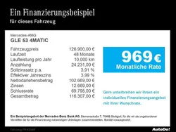 Schwarz Gebraucht 2025 Mercedes GLE53 AMG AMG SUV | 126.900 €