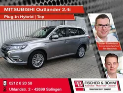 Platinum grau (metallic) Gebraucht 2020 Mitsubishi Outlander P-HEV Top SUV | 27.990 € (Teuer)