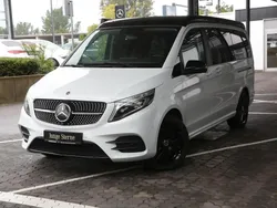 Bergkristallweiß metallic Gebraucht 2021 Mercedes V250 Marco Polo Van / Kleinbus | 55.150 € (Fairer Preis)