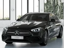 Schwarz Neu 2025 Mercedes C200 Premium Plus Limousine | 56.995 € (Teuer)