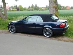 Blau Gebraucht 2006 BMW 318 Cabriolet Sport Line Cabrio | 8.000 €