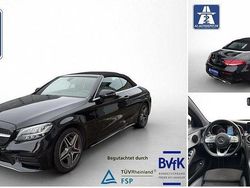 Schwarz Gebraucht 2020 Mercedes C200 AMG Cabrio | 28.850 € (Fairer Preis)