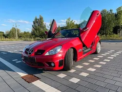 Rot Gebraucht 2004 Mercedes SLK55 AMG AMG Cabrio | 38.599 € (Fairer Preis)