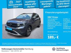 5w rauchgrau metallic (metallic) Gebraucht 2021 VW T-Cross Goal SUV | 21.990 € (Fairer Preis)