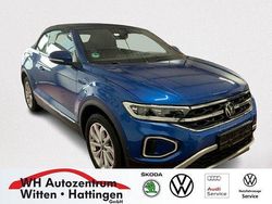 Ravennablau metallic Gebraucht 2023 VW T-Roc Cabriolet Style Cabrio | 24.860 € (Guter Preis)