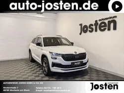 Moon weiss metallic Gebraucht 2023 Skoda Kodiaq SportLine SUV | 43.990 € (Etwas zu teuer)