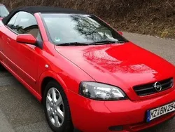 Rot Gebraucht 2002 Opel Astra Cabriolet Cabrio | 2.750 € (Fairer Preis)
