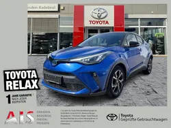 Nebula blue/ black Gebraucht 2021 Toyota C-HR Team SUV | 16.990 € (Superpreis)