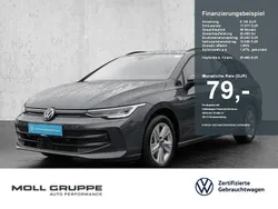 Delfingrau (metallic) Gebraucht 2024 VW Golf VIII Life Kombi | 25.665 € (Guter Preis)