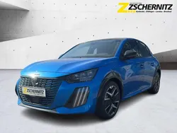 Blau/typ aussenverkleidung met Neu 2025 Peugeot 208 GT Kleinwagen | 32.250 €