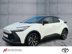 Schneeweiß/ dach schwarz Gebraucht 2024 Toyota C-HR Team SUV | 35.990 €