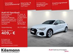Weiß Gebraucht 2022 Audi A3 Sportback S-Line Kleinwagen | 31.330 €