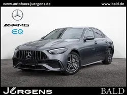 Grau metalliclack selenitgrau Gebraucht 2022 Mercedes C220 AMG Limousine | 37.980 € (Teuer)