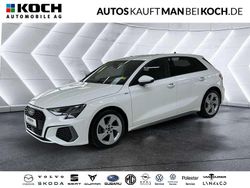 Weiß Gebraucht 2024 Audi A3 Sportback S-Line Limousine | 25.990 € (Superpreis)