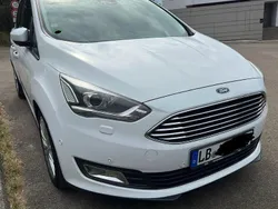 Weiß Gebraucht 2017 Ford Grand C-Max Titanium Van / Kleinbus | 16.150 € (Fairer Preis)
