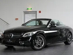 Schwarz Gebraucht 2019 Mercedes C200 AMG line Cabrio | 31.790 € (Guter Preis)