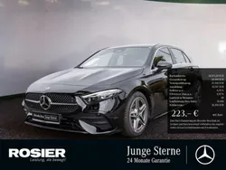 Schwarz / nachtschwarz Gebraucht 2024 Mercedes 200 AMG Coupé | 34.073 € (Fairer Preis)