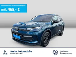 Nightshade blue metallic Gebraucht 2024 VW Tiguan Goal SUV | 38.490 € (Superpreis)