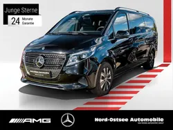 Obsidianschwarz metallic Gebraucht 2024 Mercedes V300 Avantgarde Van / Kleinbus | 73.890 € (Teuer)
