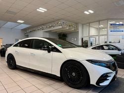 Weiß Gebraucht 2022 Mercedes EQS450+ AMG Limousine | 59.850 € (Fairer Preis)