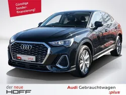 Mythosschwarz metallic Gebraucht 2024 Audi Q3 Sportback S-Line SUV | 39.975 € (Guter Preis)