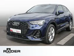 Blau Gebraucht 2024 Audi Q3 Sportback S-Line SUV | 48.980 € (Etwas zu teuer)