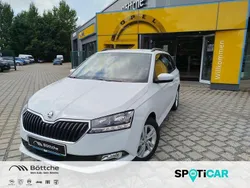 Moonweiss metallic Gebraucht 2018 Skoda Fabia Ambition Kombi | 13.990 € (Teuer)