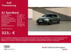 Distriktgrün metallic mythossc Gebraucht 2025 Audi A1 Kleinwagen | 31.990 € (Teuer)