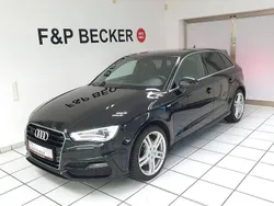 Schwarz Gebraucht 2015 Audi A3 Sportback S-Line Limousine | 15.490 € (Fairer Preis)