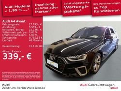 Mythosschwarz metallic Gebraucht 2021 Audi A4 S-Line Kombi | 27.795 € (Fairer Preis)
