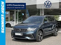 Blau Gebraucht 2021 VW Tiguan R-line SUV | 37.990 € (Teuer)