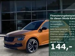 Orange Neu 2025 Skoda Kamiq Monte Carlo SUV | 32.490 €