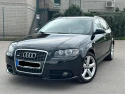 Schwarz Gebraucht 2008 Audi A3 Sportback S-line plus Limousine | 8.450 € (Fairer Preis)