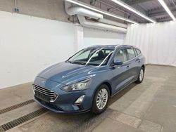 Chromablau metallic Gebraucht 2021 Ford Focus Titanium Kombi | 16.500 € (Guter Preis)