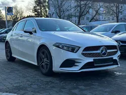 Weiß Gebraucht 2018 Mercedes A200 AMG line Limousine | 18.990 € (Fairer Preis)