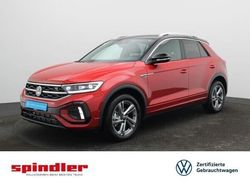 Rot (kings red metallic) Gebraucht 2024 VW T-Roc R-line SUV | 36.981 € (Teuer)