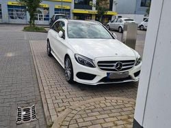 Weiß Gebraucht 2017 Mercedes C250 AMG line Kombi | 22.999 € (Teuer)