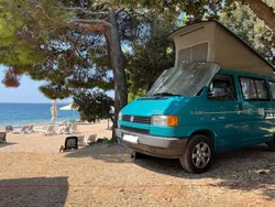 Grün Gebraucht 1991 VW T4 California Van | 14.500 €