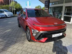 Rot Gebraucht 2024 Hyundai Kona N Line SUV | 34.970 € (Etwas zu teuer)