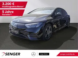 Unilack schwarz Gebraucht 2024 Mercedes EQE350 AMG Limousine | 52.980 € (Fairer Preis)