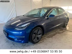 Blue metallic Gebraucht 2019 Tesla Model 3 Long Range Limousine | 22.950 € (Fairer Preis)